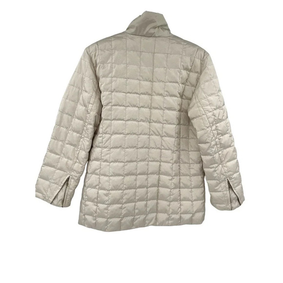 Bogner Women's Size Small Goose Down Puffer Jacket Goan Thylmann Ivory - Picture 8 of 16